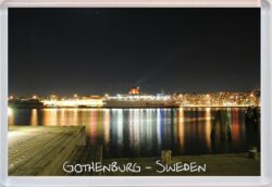 Gothenburg - Sweden - Jumbo Fridge Magnet Souvenir Gift
