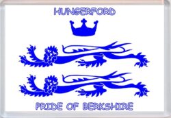 Hungerford - Pride of Berkshire - Pride of Cumbria County Flag - Jumbo Fridge Magnet Souvenir Gift Present