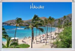 Hawaii - Beach - USA - Jumbo Fridge Magnet Souvenir Gift Present