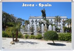 Jerez de la Frontera - Spain - Jumbo Fridge Magnet Souvenir Gift Present F10