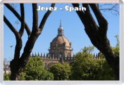 Jerez de la Frontera - Spain - Jumbo Fridge Magnet Souvenir Gift Present F1