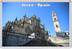 Jerez de la Frontera - Spain - Jumbo Fridge Magnet Souvenir Gift Present F4