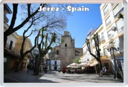 Jerez de la Frontera - Spain - Jumbo Fridge Magnet Souvenir Gift Present F5