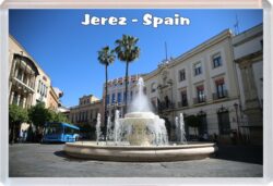 Jerez de la Frontera - Spain - Jumbo Fridge Magnet Souvenir Gift Present F7