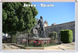 Jerez de la Frontera - Spain - Jumbo Fridge Magnet Souvenir Gift Present F9
