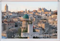 Jerusalem - Israel - Jumbo Fridge Magnet Souvenir Gift Present (b)