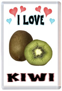 I Love Kiwi - Jumbo Fridge Magnet Souvenir Gift Present