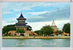 Kwai River - Thailand - Jumbo Fridge Magnet Souvenir Gift Present