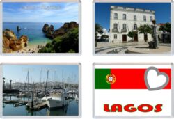 Lagos - Portugal - 4 PACK - Jumbo Fridge Magnet Souvenir Gift Present