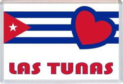 Las Tunas - Love Cuba/Cuban Towns & Cities Flag - Jumbo Fridge Magnet Souvenir Gift Present