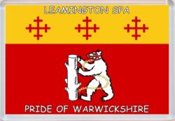 Leamington Spa - Pride of Suffolk County Warwickshire - Jumbo Fridge Magnet Souvenir Gift