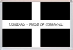Liskeard - Pride of Cornwall County Flag - Jumbo Fridge Magnet Souvenir Gift Present
