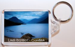 Lake District - Cumbria - Double Sided Large Keyring Key Fob Chain Ring Gift Present Souvenir
