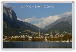 Lecco - Lake Como - Italy - Jumbo Fridge Magnet Souvenir Gift Present