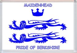 Maidenhead - Pride of Berkshire - Pride of Cumbria County Flag - Jumbo Fridge Magnet Souvenir Gift Present