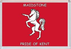 Maidstone - Pride of Kent County Flag - Jumbo Fridge Magnet Souvenir Gift Present