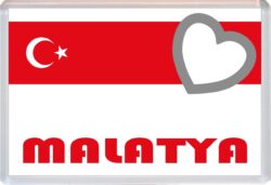 Malatya - Love Turkey/Turkish Towns & Cities Flag - Jumbo Fridge Magnet Souvenir Gift Present