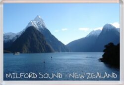 Milford Sound - New Zealand - Jumbo Fridge Magnet Souvenir Gift Present