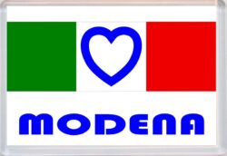 Modena - Love Italy/Italian Towns & Cities Flag - Jumbo Fridge Magnet Souvenir Gift Present