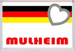 Mulheim - Love Germany/German Towns & Cities Flag - Jumbo Fridge Magnet Souvenir Gift Present
