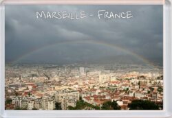 Marseille - France - Jumbo Fridge Magnet Souvenir Gift Present
