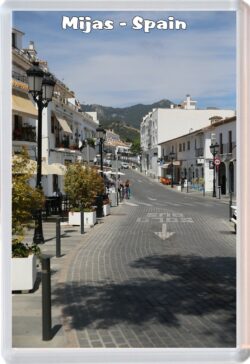 Mijas Pueblo - Costa del Sol - Spain - Jumbo Fridge Magnet Souvenir Gift Present F1