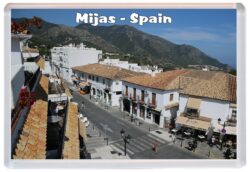 Mijas Pueblo - Costa del Sol - Spain - Jumbo Fridge Magnet Souvenir Gift Present F7