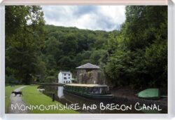 Monmouthshire & Brecon Canal - Wales - Jumbo Fridge Magnet Souvenir Gift Present