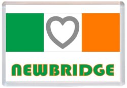 Newbridge - Love Ireland/Irish Towns & Cities Flag - Jumbo Fridge Magnet Souvenir Gift Present