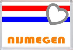Nijmegen - Love Holland/Dutch/Netherlands Towns & Cities Flag - Jumbo Fridge Magnet Souvenir Gift Present