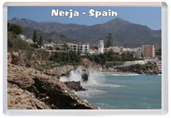 Nerja - Costa del Sol - Spain - Jumbo Fridge Magnet Souvenir Gift Present F1