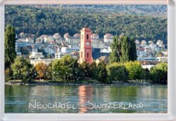 Neuhatel - Switzerland - Jumbo Fridge Magnet Souvenir Gift