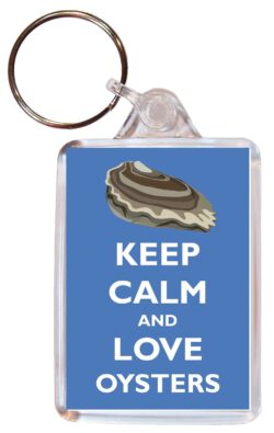 Keep Calm and Love Oysters - Jumbo Fridge Magnet Souvenir Gift Present