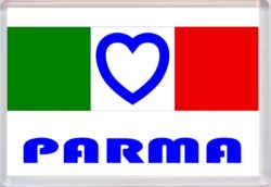 Parma - Love Italy/Italian Towns & Cities Flag - Jumbo Fridge Magnet Souvenir Gift Present