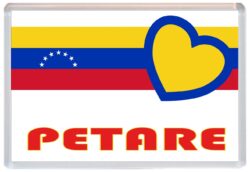 Petare - Love Venezuela Towns & Cities Flag - Jumbo Fridge Magnet Souvenir Gift Present