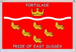 Portslade - Pride of East Sussex County Flag - Jumbo Fridge Magnet Souvenir Gift Present