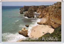 Praia da Marinha - Algarve - Portugal - Jumbo Fridge Magnet Souvenir Gift Present