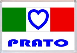 Prato - Love Italy/Italian Towns & Cities Flag - Jumbo Fridge Magnet Souvenir Gift Present