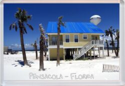 Pensacola - Florida - USA - Jumbo Fridge Magnet Souvenir Gift Present