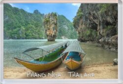 Phang Nga - Thailand - Jumbo Fridge Magnet Souvenir Gift Present