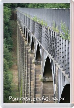Pontycysyllte Aqueduct - Llangollen Canal - Wales - Jumbo Fridge Magnet Souvenir Gift Present