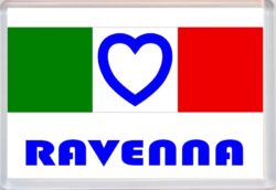 Ravenna - Love Italy/Italian Towns & Cities Flag - Jumbo Fridge Magnet Souvenir Gift Present