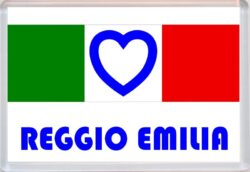 Reggio Emilia - Love Italy/Italian Towns & Cities Flag - Jumbo Fridge Magnet Souvenir Gift Present