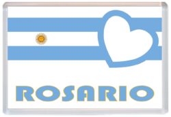 Rosario- Love Argentina/Argentine Towns & Cities Flag - Jumbo Fridge Magnet Souvenir Gift Present