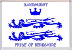 Sandhurst - Pride of Berkshire - Pride of Cumbria County Flag - Jumbo Fridge Magnet Souvenir Gift Present