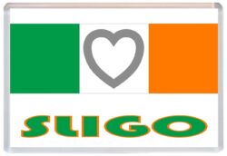 Sligo - Love Ireland/Irish Towns & Cities Flag - Jumbo Fridge Magnet Souvenir Gift Present
