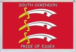 South Ockendon - Pride of Essex County Flag - Jumbo Fridge Magnet Souvenir Gift Present