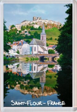 Saint Flour - France - Jumbo Fridge Magnet Souvenir Gift Present
