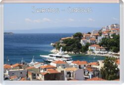Skiathos - Greece - Jumbo Fridge Magnet Souvenir Gift Present
