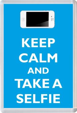 Keep Calm and Take a Selfie - Jumbo Fridge Magnet Souvenir Gift Present